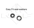 NRF Kondenztor klimatizace EASY FIT NRF 350395, 350395