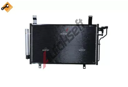 NRF Kondenzátor klimatizace EASY FIT NRF 350408, 350408  NRF Kondenzátor klimatizace EASY FIT NRF 350408, 350408