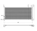 Kondenztor klimatizace NRF ‐ NRF 350423