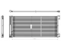 Kondenztor klimatizace NRF ‐ NRF 350429