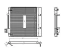 Kondenztor klimatizace NRF ‐ NRF 350448