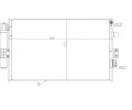 Kondenztor klimatizace NRF ‐ NRF 350464