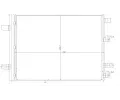 Kondenztor klimatizace NRF ‐ NRF 350465