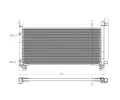 Kondenztor klimatizace NRF ‐ NRF 350466