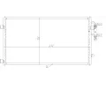 NRF Kondenztor klimatizace EASY FIT ‐ NRF 350467