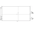Kondenztor klimatizace NRF ‐ NRF 350470