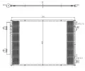 Kondenztor klimatizace NRF ‐ NRF 350472