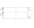 Kondenztor klimatizace NRF ‐ NRF 350475