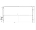 Kondenztor klimatizace NRF ‐ NRF 350479