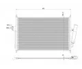 Kondenztor klimatizace NRF ‐ NRF 350490