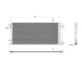 Kondenztor klimatizace NRF ‐ NRF 350494