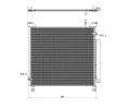 Kondenztor klimatizace NRF ‐ NRF 350499
