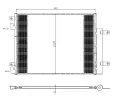 Kondenztor klimatizace NRF ‐ NRF 350506