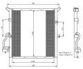 Kondenz�tor klimatizace&nbsp;NRF&nbsp;&dash;&nbsp;NRF 35107