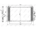 Kondenztor klimatizace NRF ‐ NRF 35153