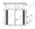 Kondenztor klimatizace NRF ‐ NRF 35229