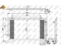 Kondenztor klimatizace NRF ‐ NRF 35240