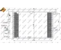 NRF Kondenztor - klimatizace NRF 35301, 35301