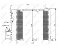 NRF Kondenztor - klimatizace NRF 35302, 35302