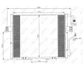 Kondenztor klimatizace NRF ‐ NRF 35399