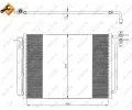 Kondenztor klimatizace NRF ‐ NRF 35406