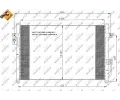 Kondenztor klimatizace NRF ‐ NRF 35426