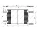 Kondenztor klimatizace NRF ‐ NRF 35493