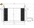 Kondenztor klimatizace NRF ‐ NRF 35495