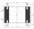 Kondenztor klimatizace NRF ‐ NRF 35501
