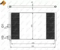 Kondenztor klimatizace NRF ‐ NRF 35502
