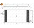 Kondenztor klimatizace NRF ‐ NRF 35523
