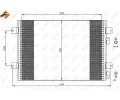 Kondenztor klimatizace NRF ‐ NRF 35542