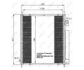 Kondenztor klimatizace NRF ‐ NRF 35562