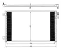 Kondenztor klimatizace NRF ‐ NRF 35567