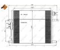 Kondenztor klimatizace NRF ‐ NRF 35577