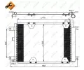Kondenztor klimatizace NRF ‐ NRF 35580