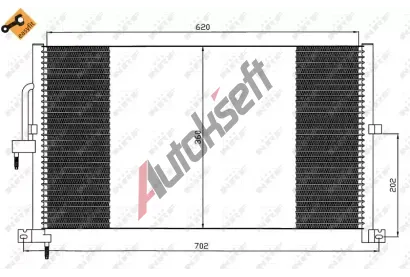 NRF Kondenztor klimatizace NRF 35603, 35603