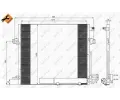 Kondenztor klimatizace NRF ‐ NRF 35618