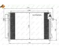 Kondenztor klimatizace NRF ‐ NRF 35630