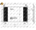 Kondenztor klimatizace NRF ‐ NRF 35652