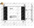 NRF Kondenztor klimatizace ‐ NRF 35653
