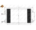 Kondenztor klimatizace NRF ‐ NRF 35760