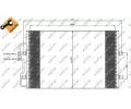 Kondenztor klimatizace NRF ‐ NRF 35802