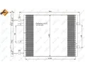 NRF Kondenztor - klimatizace NRF 35845, 35845