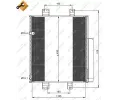 Kondenztor klimatizace NRF ‐ NRF 35853