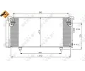 Kondenztor klimatizace NRF ‐ NRF 35868