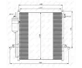 Kondenztor klimatizace NRF ‐ NRF 35871