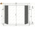 NRF Kondenztor klimatizace NRF 35914, 35914
