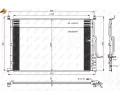 Kondenztor klimatizace NRF ‐ NRF 35923