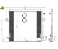 Kondenztor klimatizace NRF ‐ NRF 35927